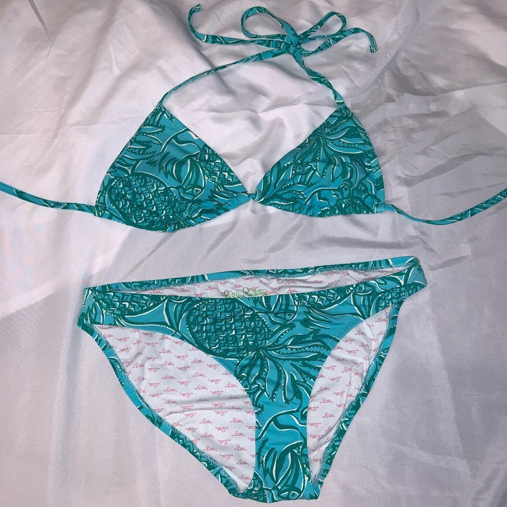 Lily Pulitzer Triangle Bikini Set